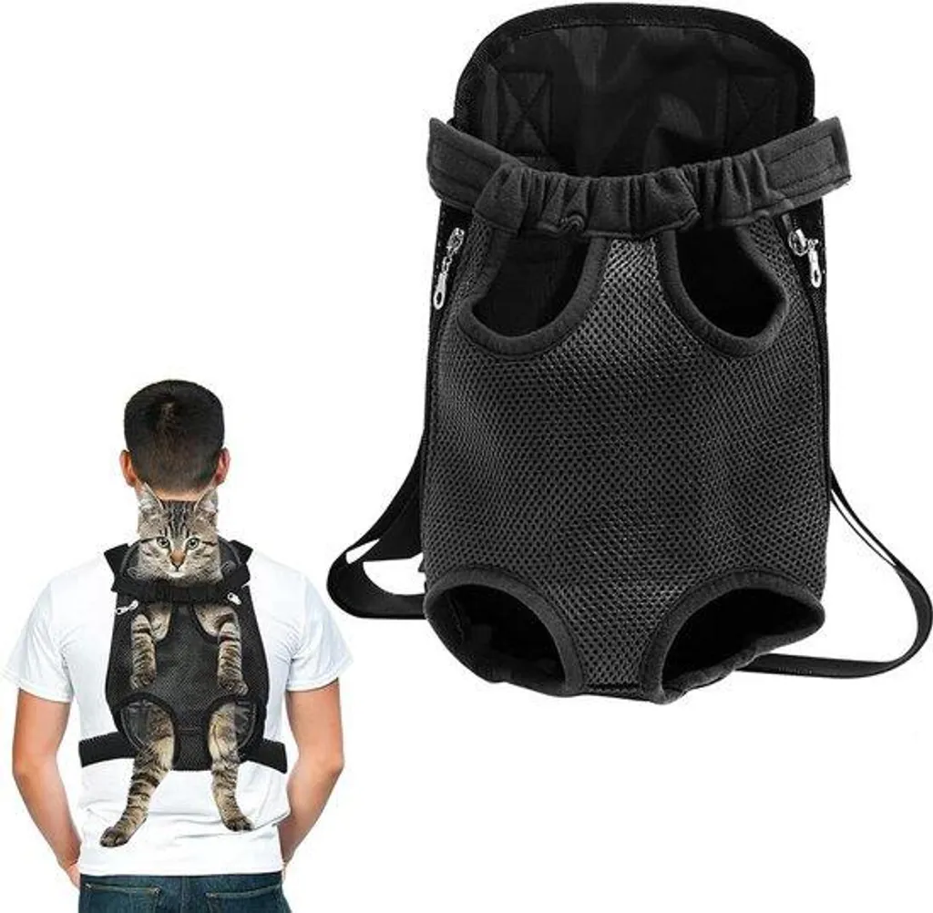 Sac de transport souple pour animaux domestiques noir L multi-usage
