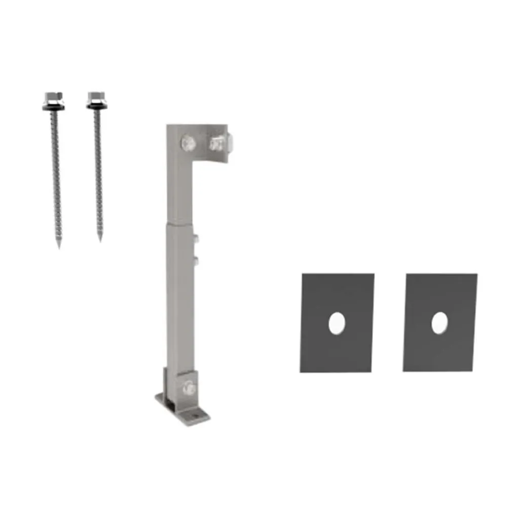 Fixation Toiture Panneau Solaire - Kit Support Réglable de 420 à 700 mm