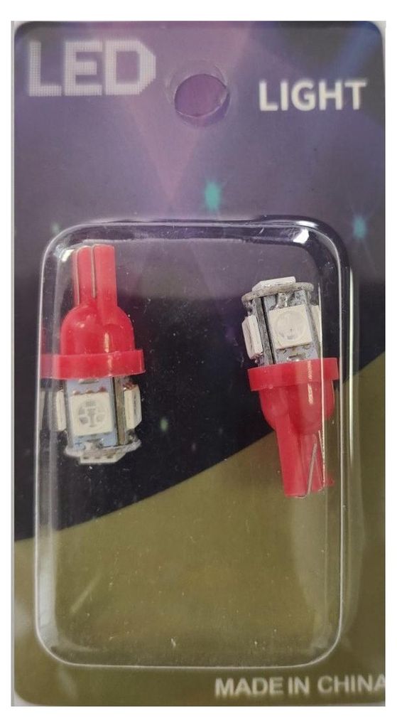 Sada 2 ks LED žiaroviek pre parkovacie svetlá T10 W5W, 5 Obrázok produktu 