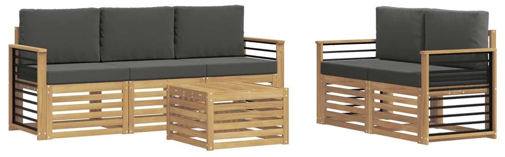 vidaXL Sofagarnituren Massivholz Akazie