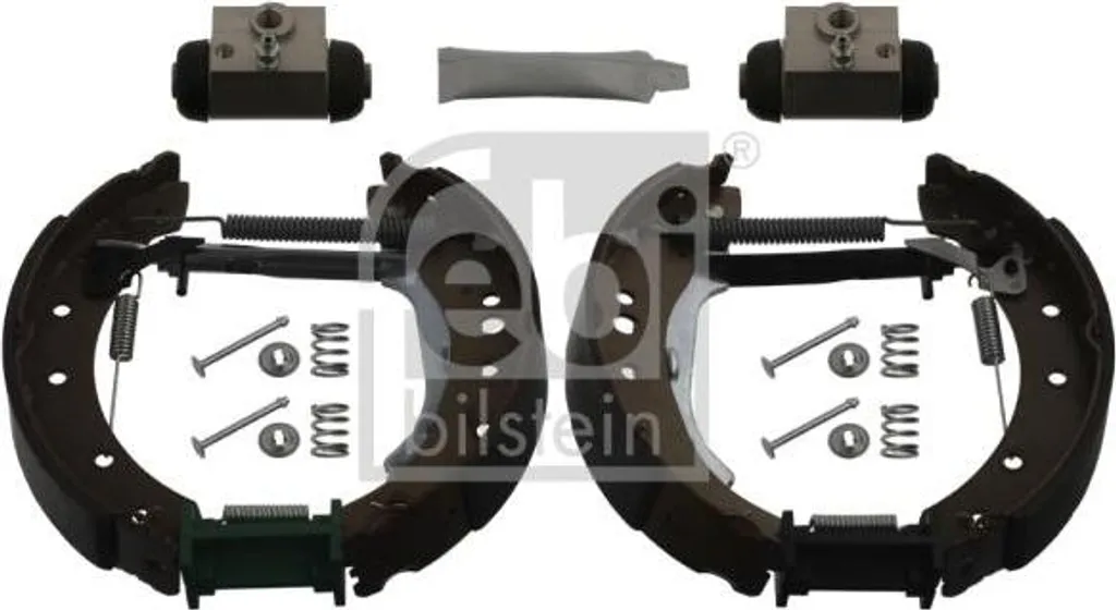Rénovation freinage arrière Peugeot 206 : Mâchoires FEBI 37532 180mm
