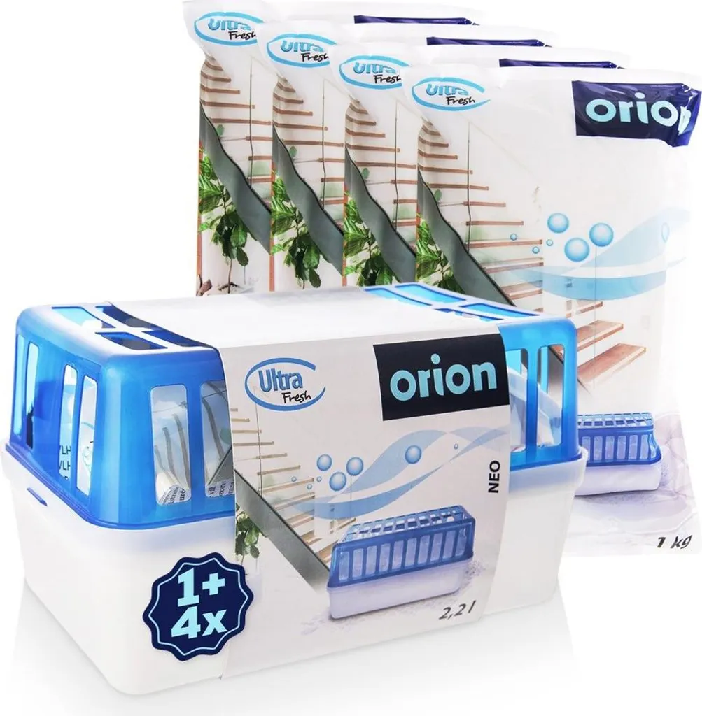 Addio Umidità con Orion XXL Ultra Fresh | Casa Asciutta | 5 Ricariche