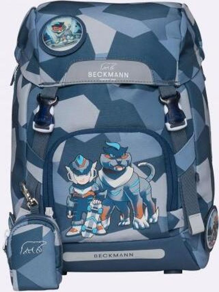 Beckmann Classic Tiger Race Schulrucksack Set 6tlg. Produktbild