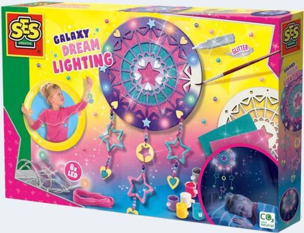 SES Galaxie-Traumfänger beleuchtet Bastel-Set 6+ Produktbild 