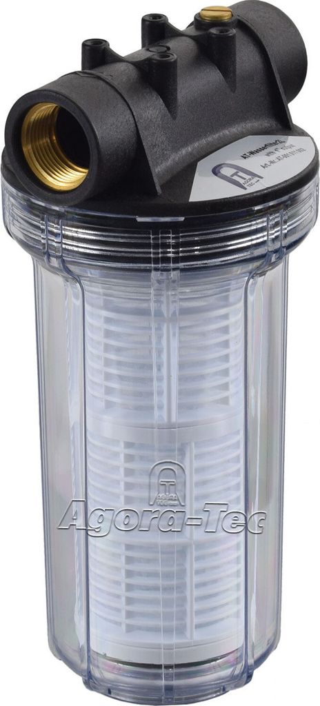 Agora-Tec®  Vorfilter Wasserfilter für Hauswasserwerk AT-2L Produktbild 4
