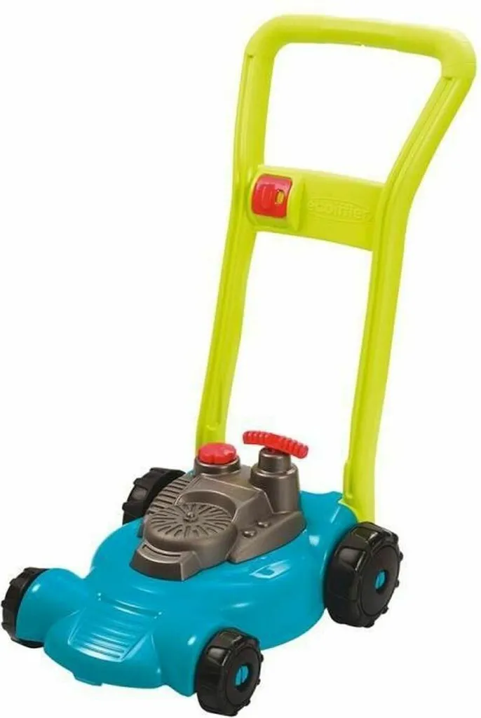 Tondeuse à gazon pour enfant Ecoiffier E4482 : jouer et aider dehors