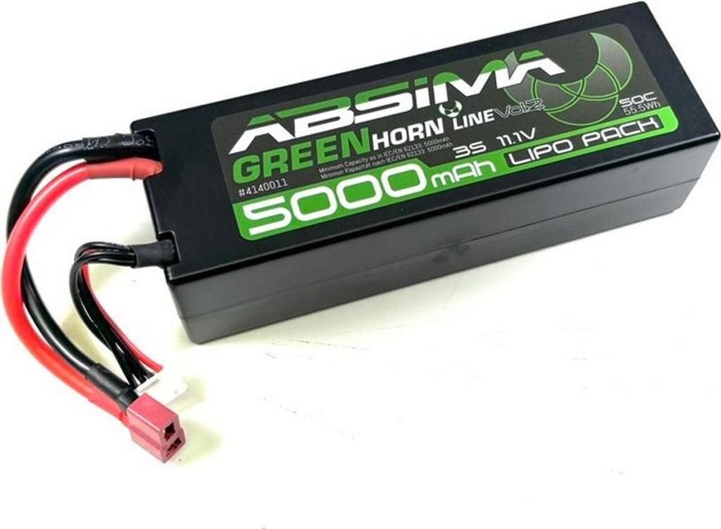 Absima LiPo Stick Pack 11.1V-45C 5000 Hardcase (T-Plug) Produktbild 