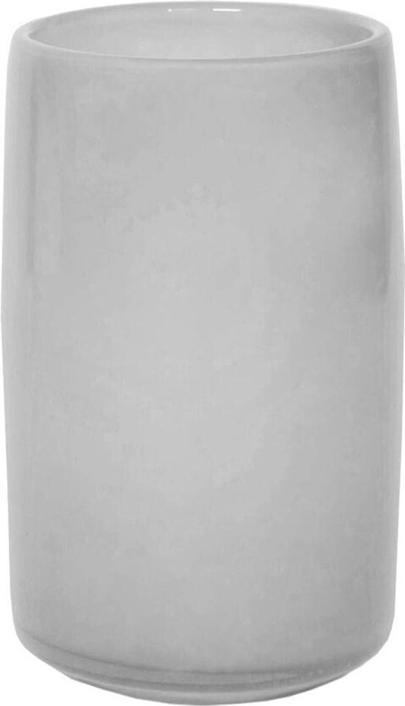 Glasvase Zylinder 23 cm grau Produktbild 