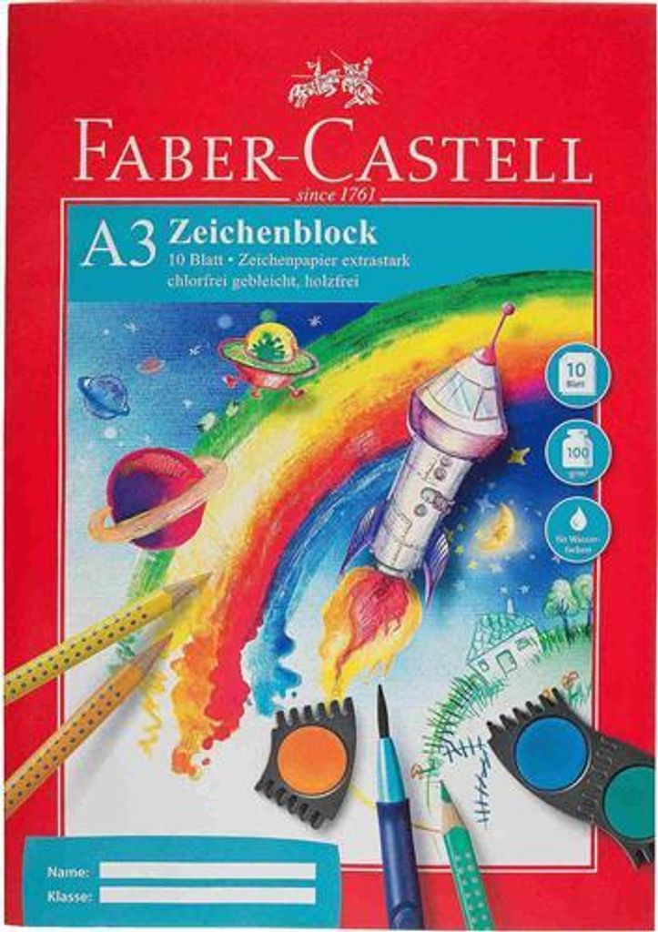 Happy Kidz Zeichenblock A3Mix 21403186051 Produktbild 