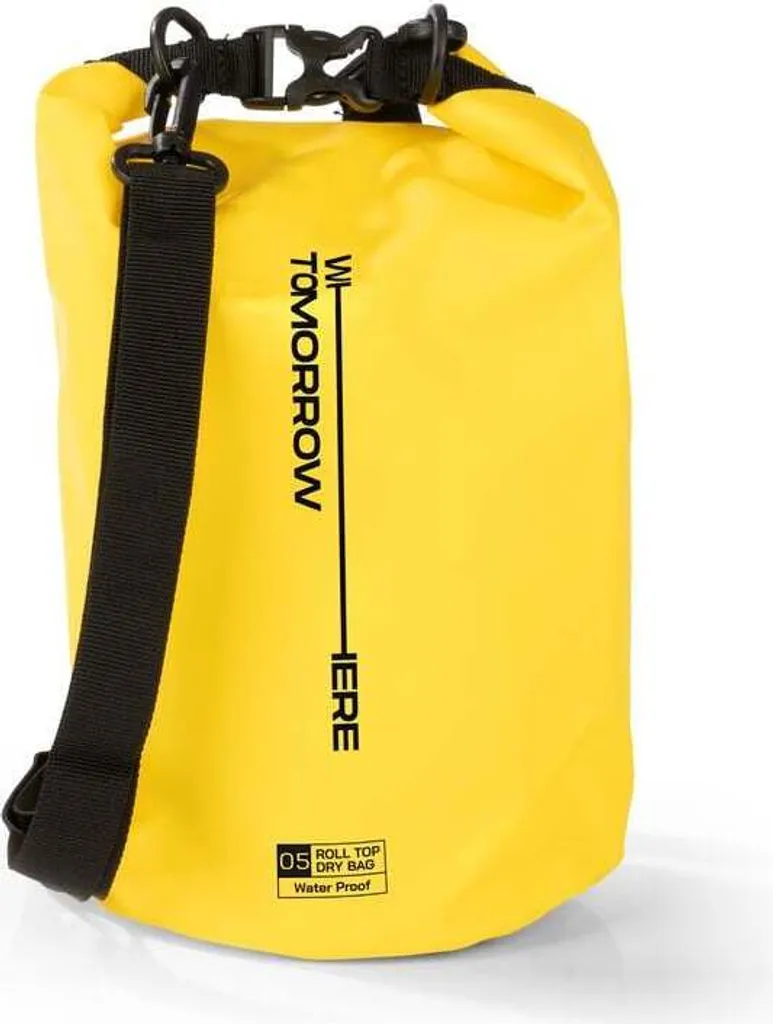 Sacca Stagna Professionale Where Tomorrow 5L - PVC Giallo Fluo