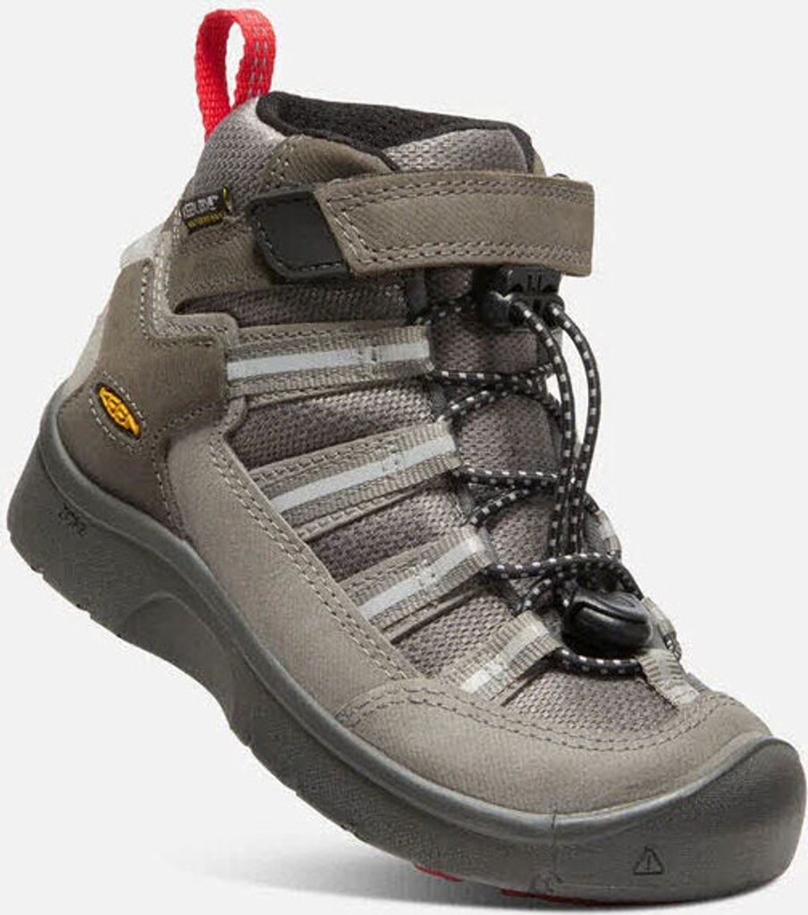KEEN HIKEPORT 2 SPORT MID WP C-MAGNET/CHILI P SCHUHE KINDER grau 27
