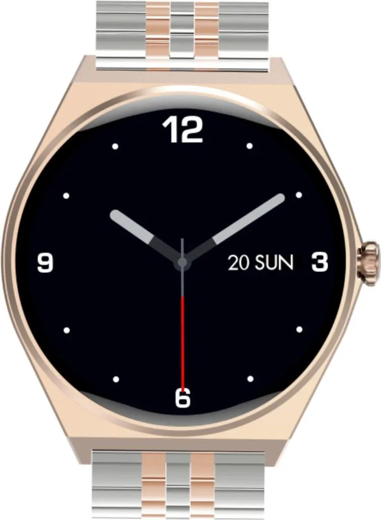 Montre Connectée Maxcom Ecowatch 5 Doré - Ne Manquez Plus Aucun Appel - 2