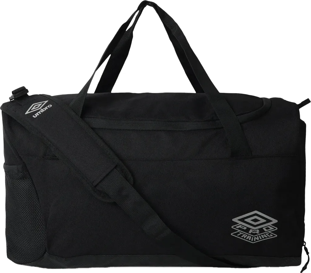 Sac de voyage pour sportifs Umbro Pro Training Elite Noir et Argenté XL