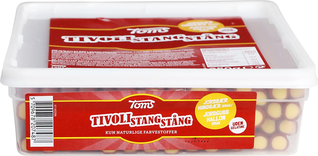 Tom's Tivoli, palitos de regaliz, 1,25 kg Imagen del producto 