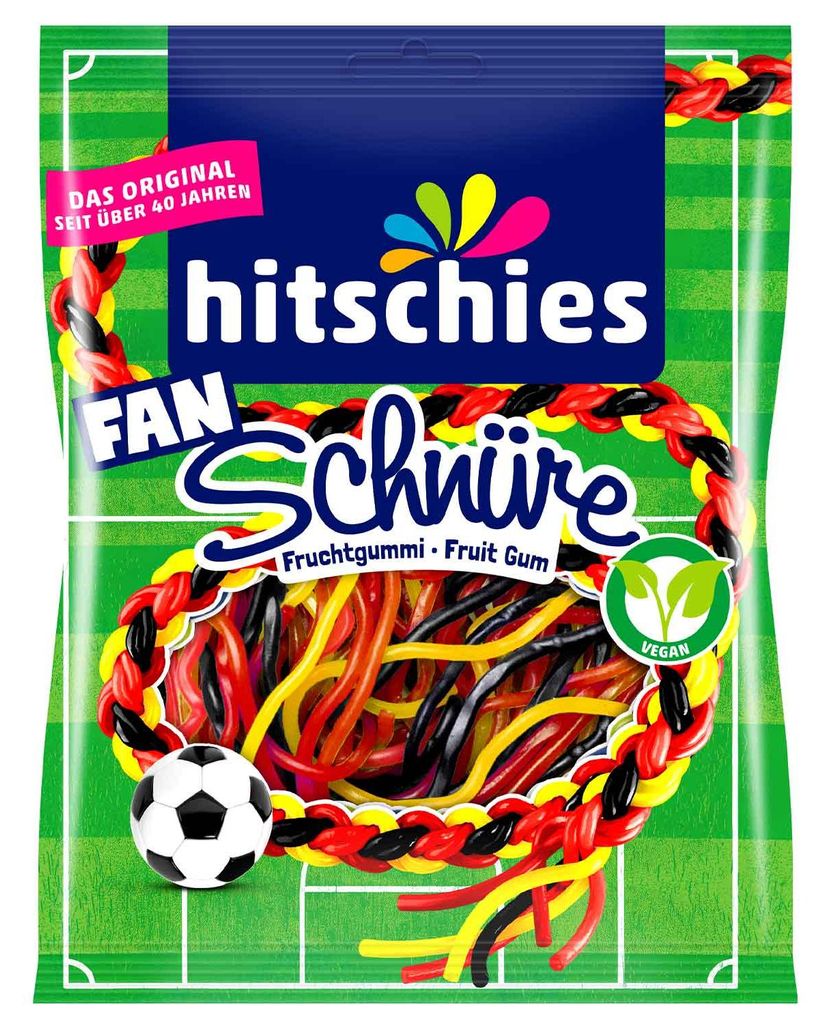 hitschies Fan Schnüre 125g Produktbild 