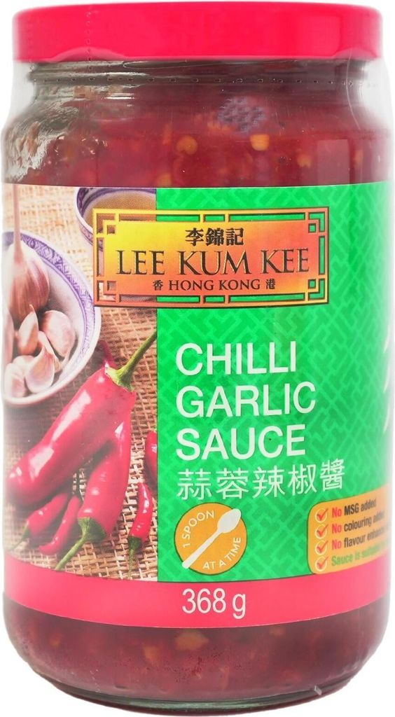 LKK Chilli Garlic Würzsauce 368g Produktbild 
