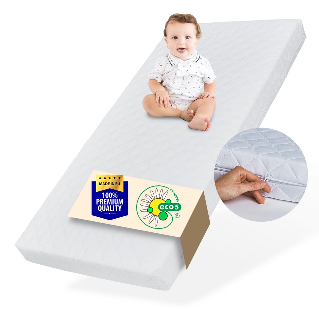 Matratze 60x120 cm Baby Kindermatratze Babymatratze mit Produktbild 
