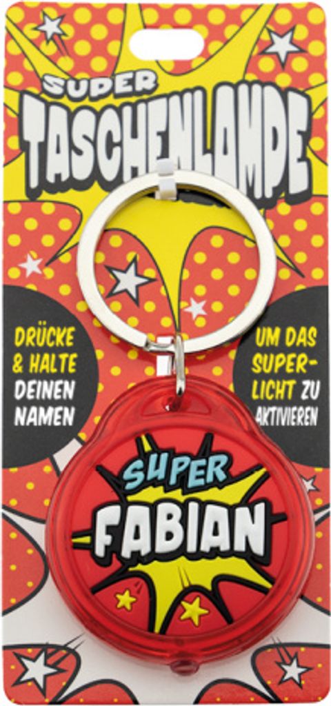 Super Taschenlampe f. Kinder Fabian