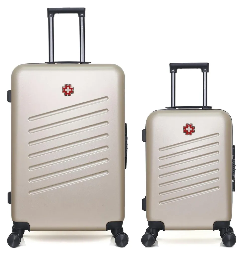 Valise Grand Format et Cabine SWISS KOPPER ZURICH - Set de 2