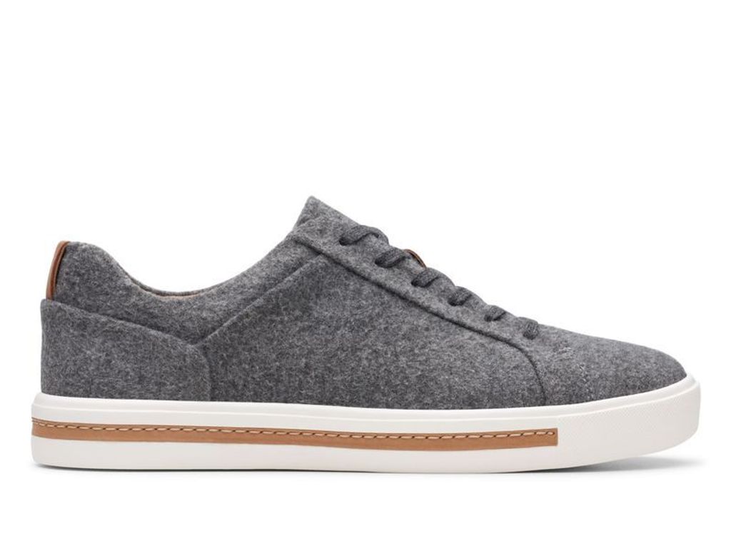 CLARKS Buty damskie Clarks Un Maui Lace szare tekstylne Zdjęcie produktu 
