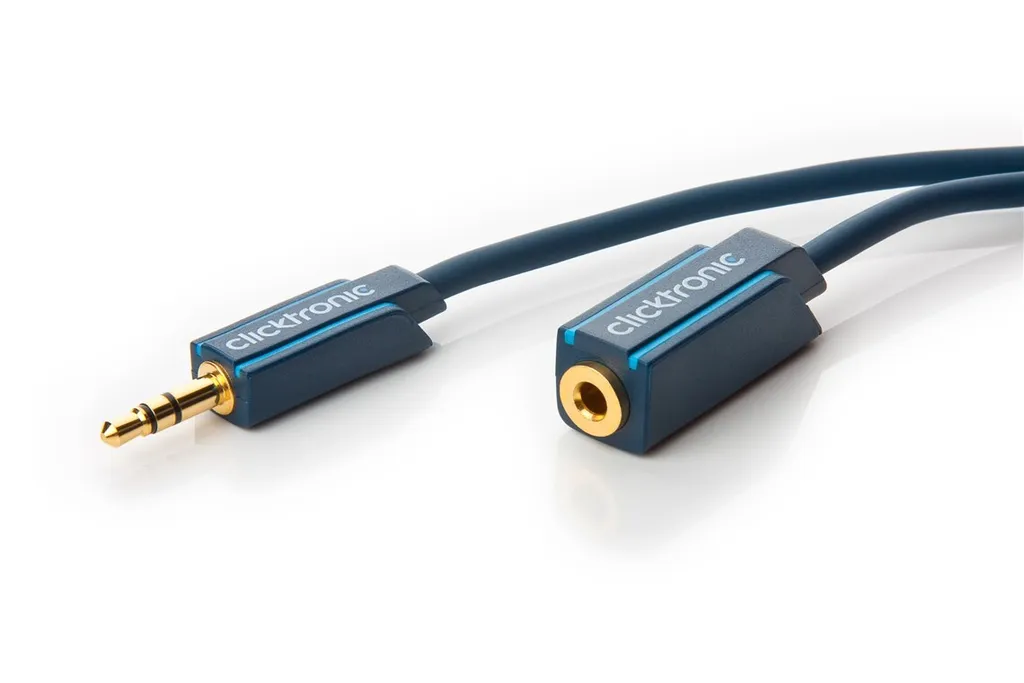 Prolunga Audio Clicktronic 5m - Cavo Jack Resistente e Affidabile