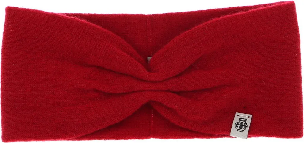Cerchietto ROECKL Rosso in Cashmere | Luxury Headband Classic Red