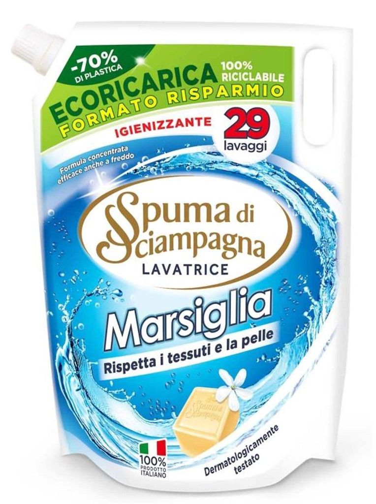 Lessive liquide Lavatrice Liquido Sacci Marsiglia, 29 Image du produit 