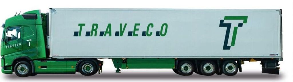 Herpa 944175 Volvo FH Gl KüKoSzg Traveco limitiert 1:87
