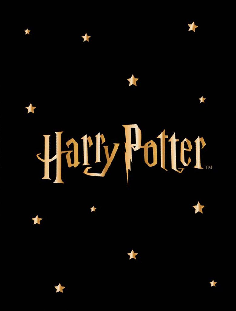 Harry Potter Decke Stars 130x170 cm passend zur Bettwäsche Produktbild 