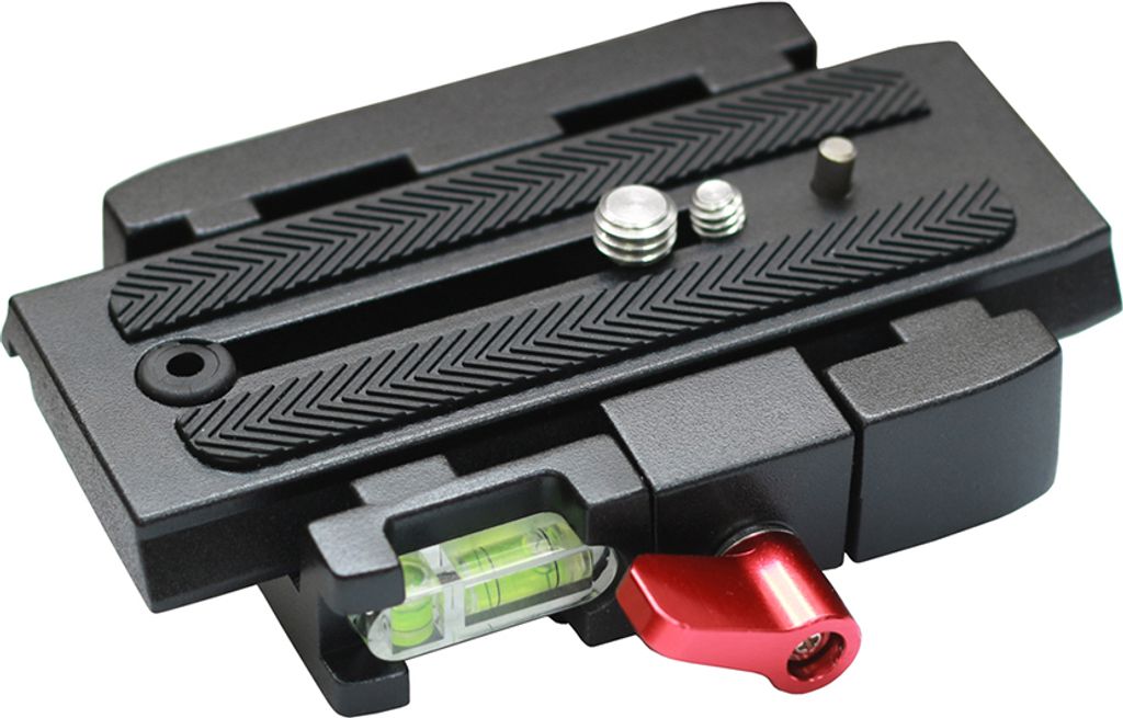 Schnellverschluss-Clamp-Adapter + Schnellverschluss Platte P200 kompatibel fuer Manfrotto 501 500AH 701HDV 503HDV Q5