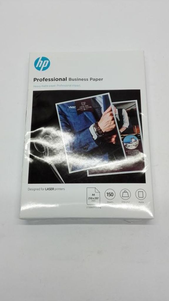 HP ProfessionalLaser-Papier, matt, 200 g/m² – 150 Blatt/A4/ Produktbild 