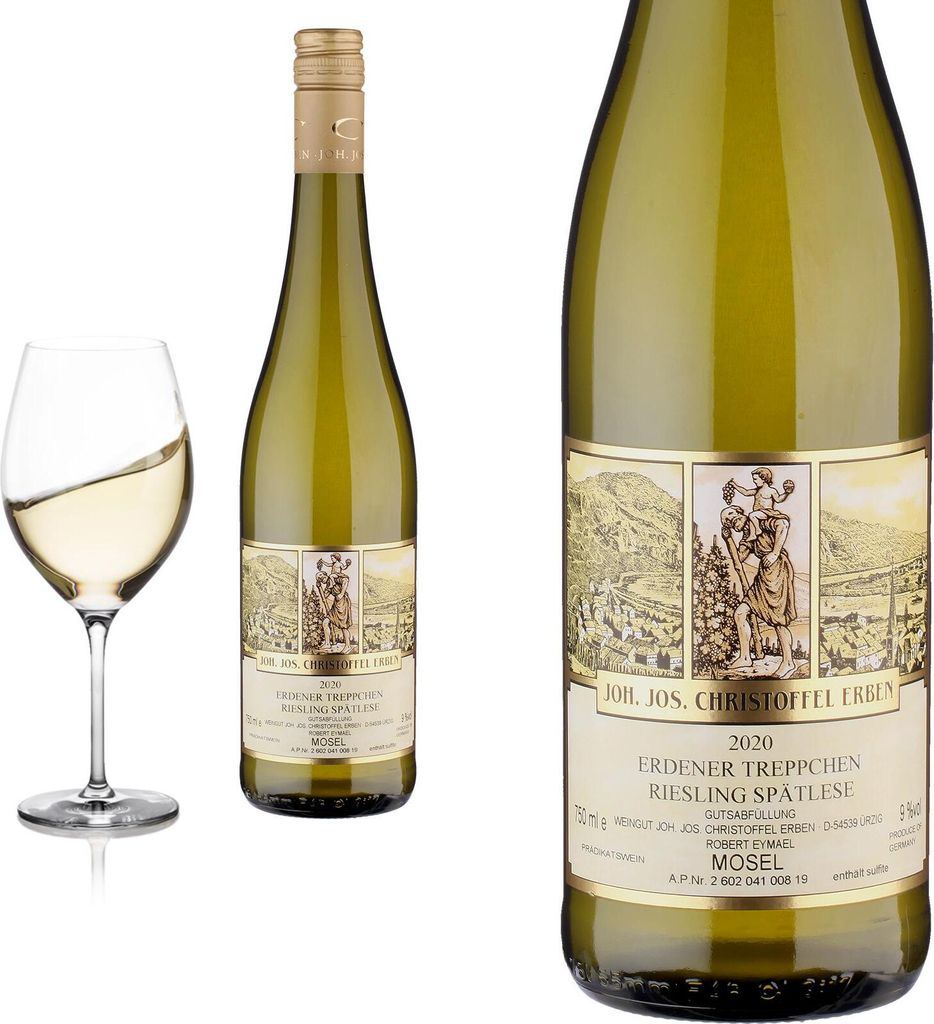 2020 Erdener Treppchen Riesling Spätlese von Weingut Produktbild 