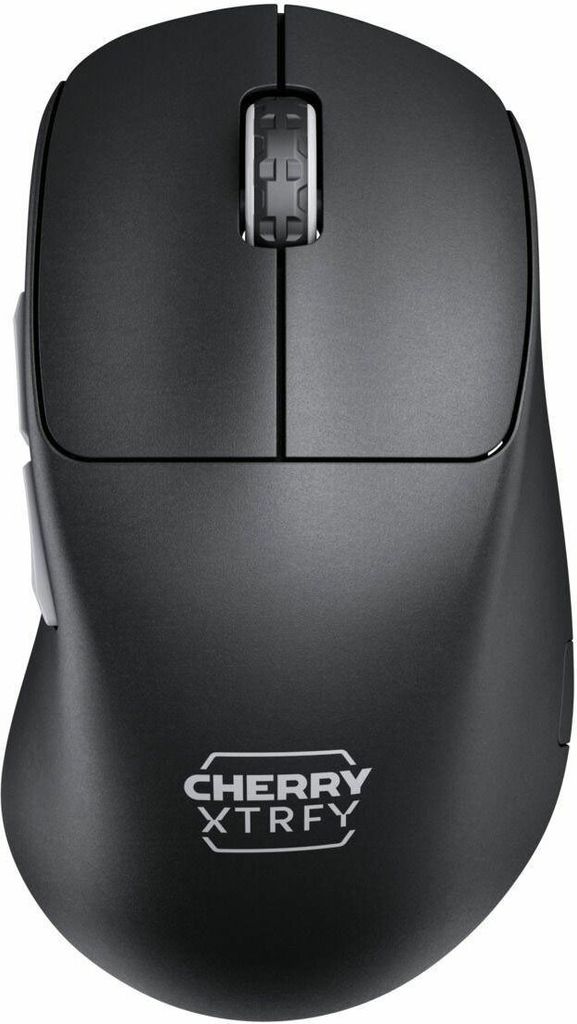 CHERRY Xtrfy M64 Pro - Maus - ergonomisch - optisch - 5 Tasten - kabellos - 2.4 GHz - kabelloser Empfänger (USB) - weiß