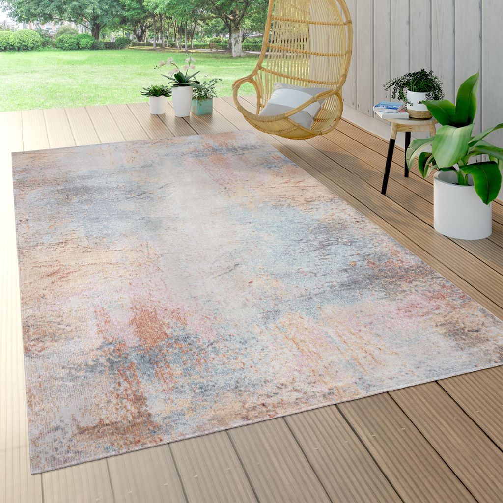 In- & Outdoor-Teppich Für Balkon Terrasse, Kurzflor Mit Produktbild 