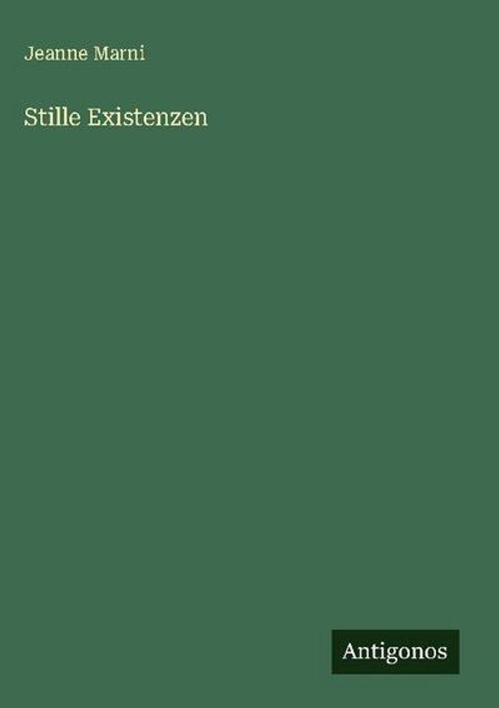 Stille Existenzen