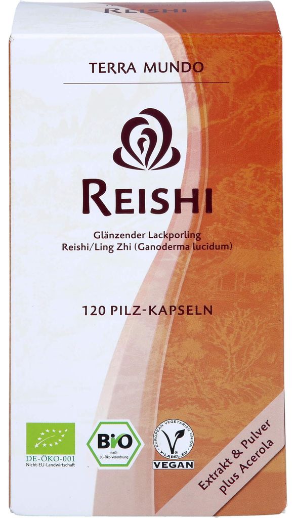 Reishi Vitalpilz Terra Mundo Kapseln 120 St