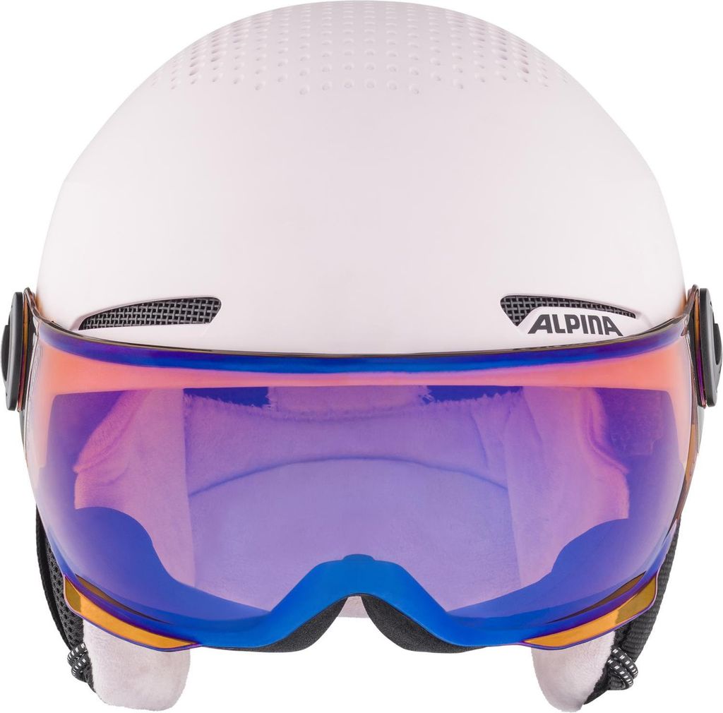 Alpina ZUPO VISOR Q LITE Mädchen Skihelm Snowboardhelm Ski Helmet Wintersport pink NEU 48-52