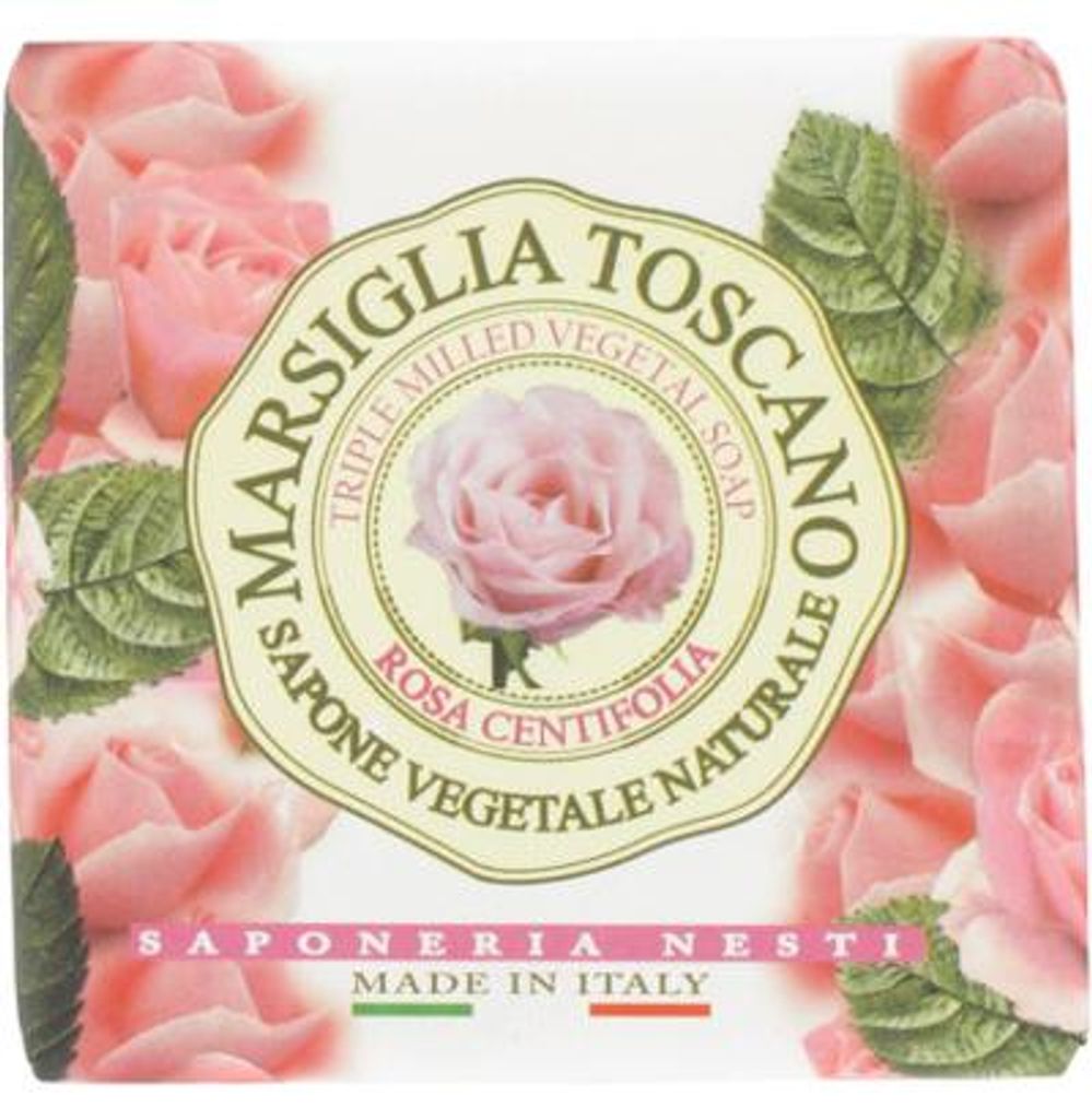 Saponeria Nesti Marsiglia Toscano Rosa Centifolia Mydło Zdjęcie produktu 