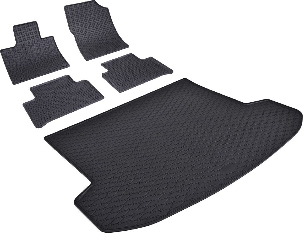 Z550291 Kofferraumwanne+Fußmatten passend für Kia Sorento 4 MQ4 Facelift Geländewagen SUV 5türer 2023-