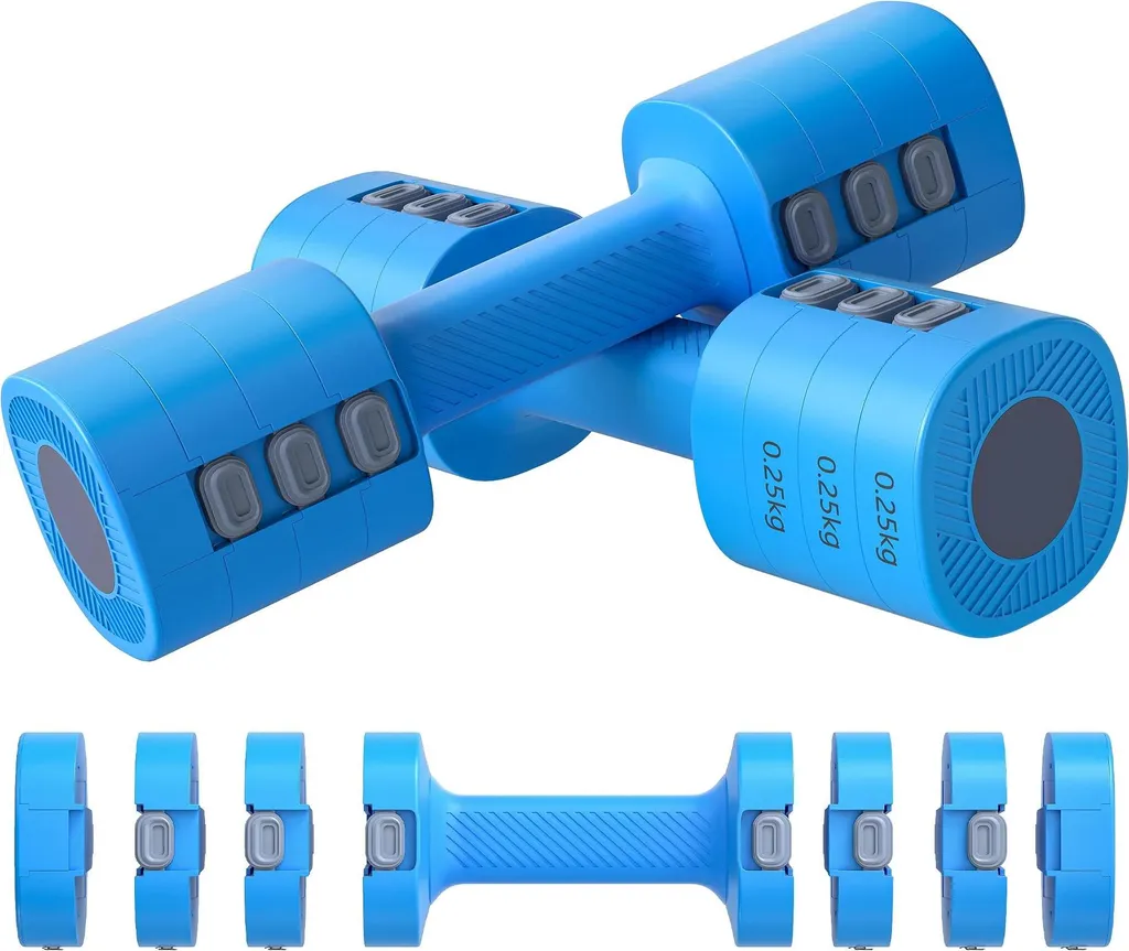 Haltères modulables 5 kg : stop aux mains qui glissent en musculation