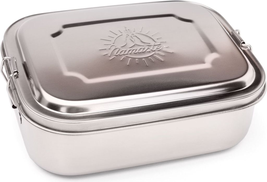 bodhi Edelstahl Lunchbox mit Namaste Gravur
