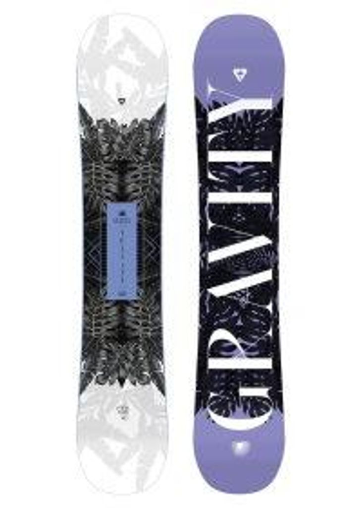 Gravity Trinity 24/25 144 cm; Weißes Snowboard
