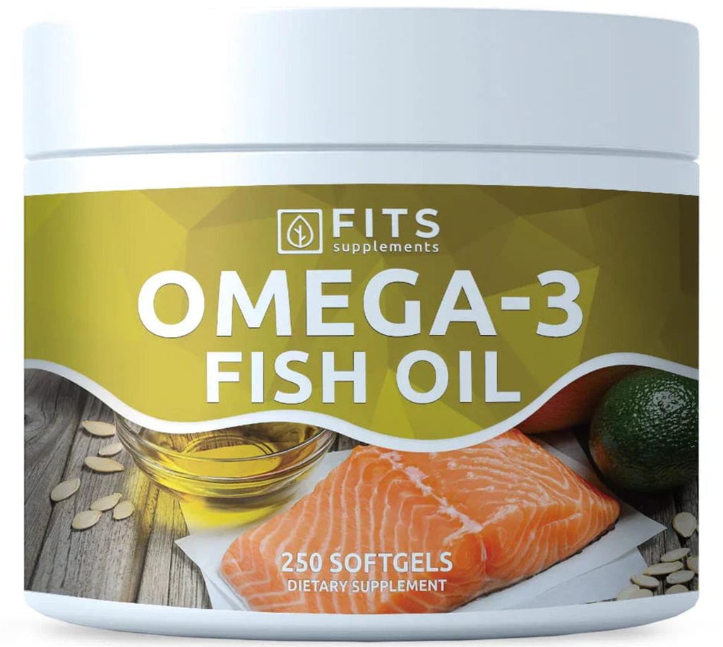 Rybí olej s omega-3, 1000 mg, 250 mäkkých kapsúl Obrázok produktu 