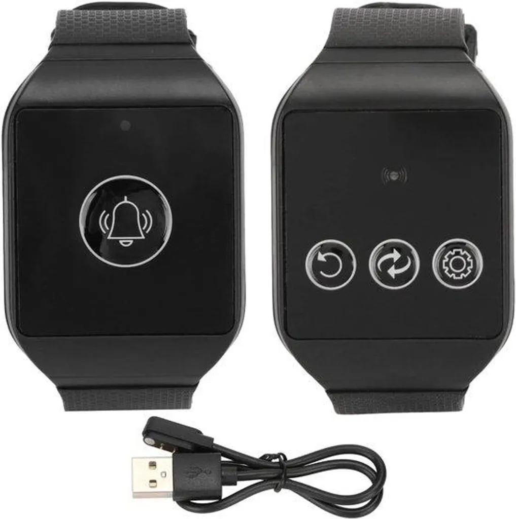Système d'appel sans fil étanche IPX7 avec 10 bipers pour soignants