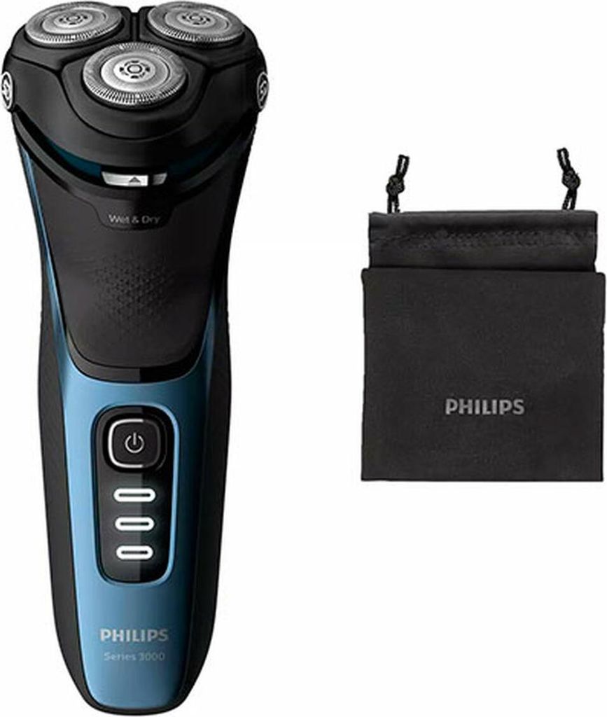 Rasoir électrique Philips. Rasage sur peau humide ou sèche. Image du produit 