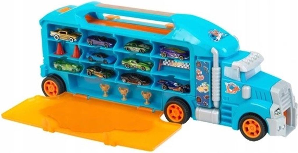 HotWheels Mattel City Creatures Carry Case Truck Obrázok produktu 
