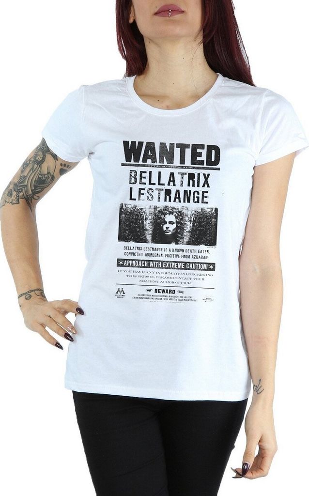 Harry Potter - T-Shirt für Damen BI1532 (XL) (Weiß)