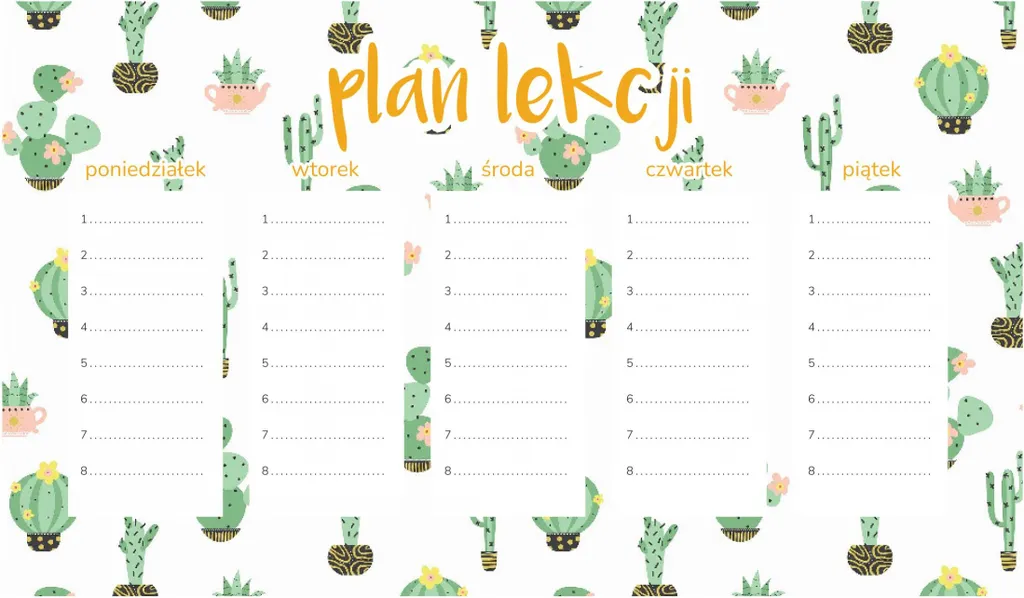Piano Didattico Magnetico Cactus 30x17,5cm - Metodo Musicale Minimalista
