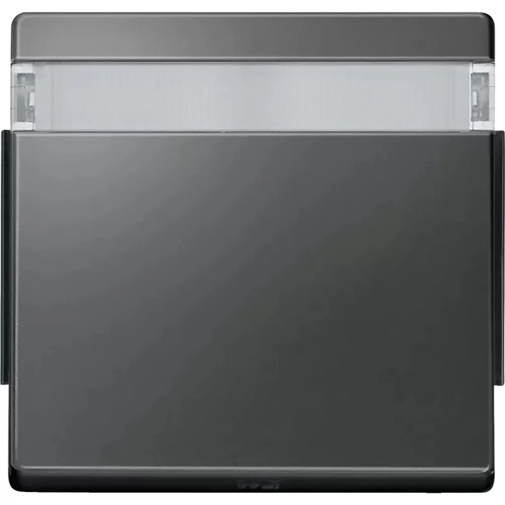 Balançoire anthracite AQUADESIGN résistante aux UV avec panneau fixe