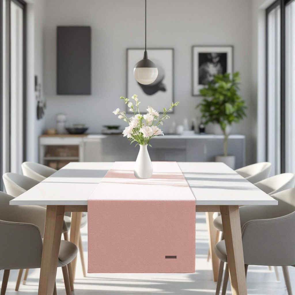 ESPRIT HARP runner da tavola rosa antico 40 x 140 cm